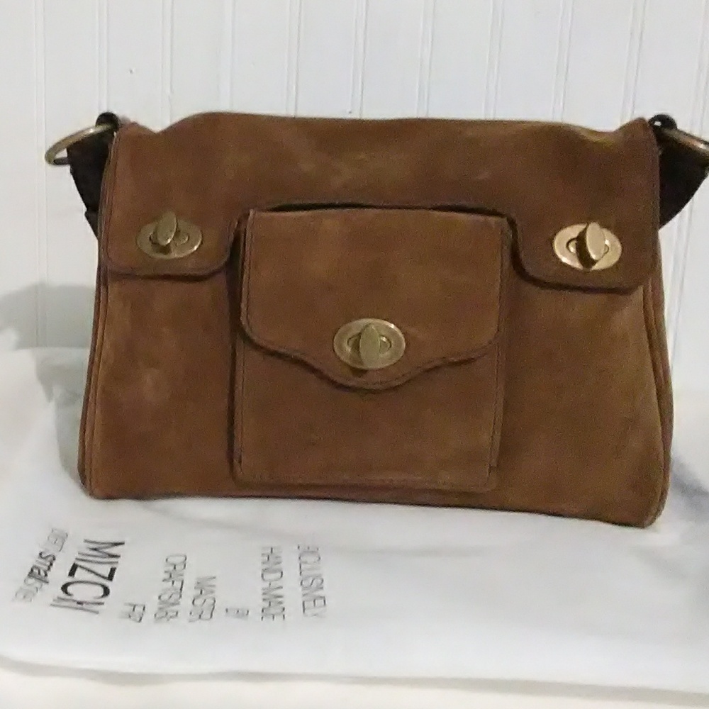 SALE Auth Vintage Miu Miu Suede Shoulder Bag